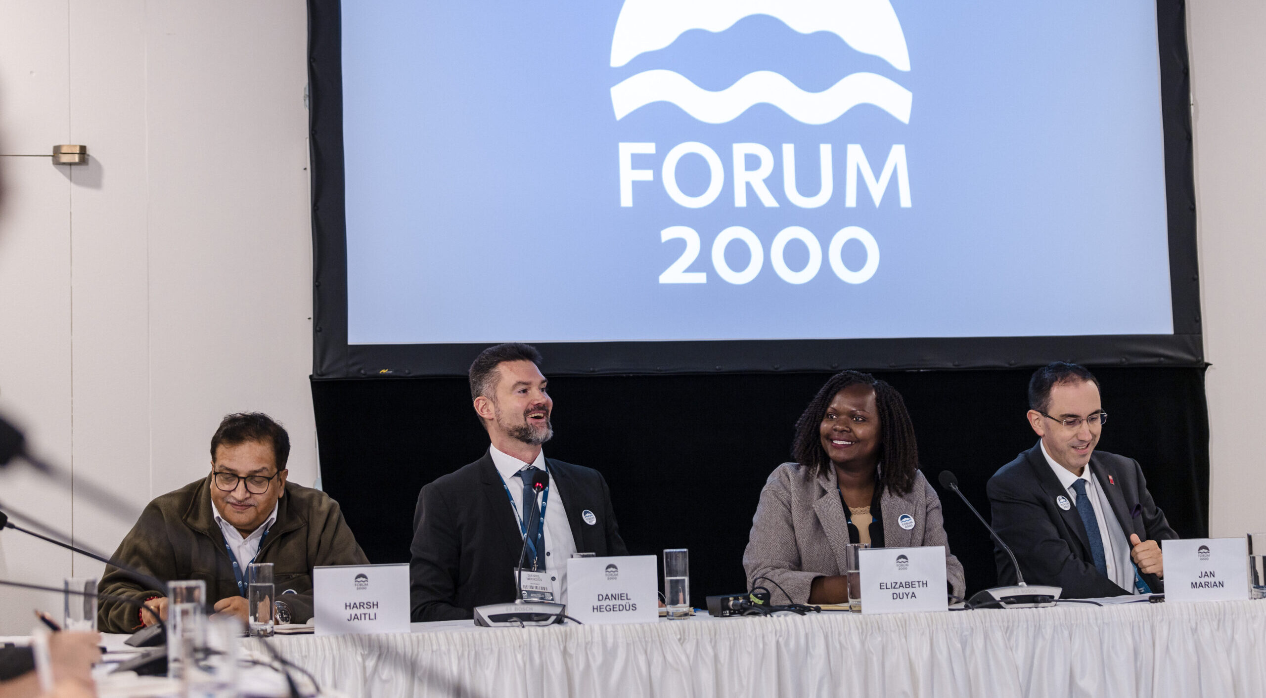 EU SEE Network Members from Kenya and India share their experiences and insights on how to adapt and resist foreign funding laws at Forum 2000 